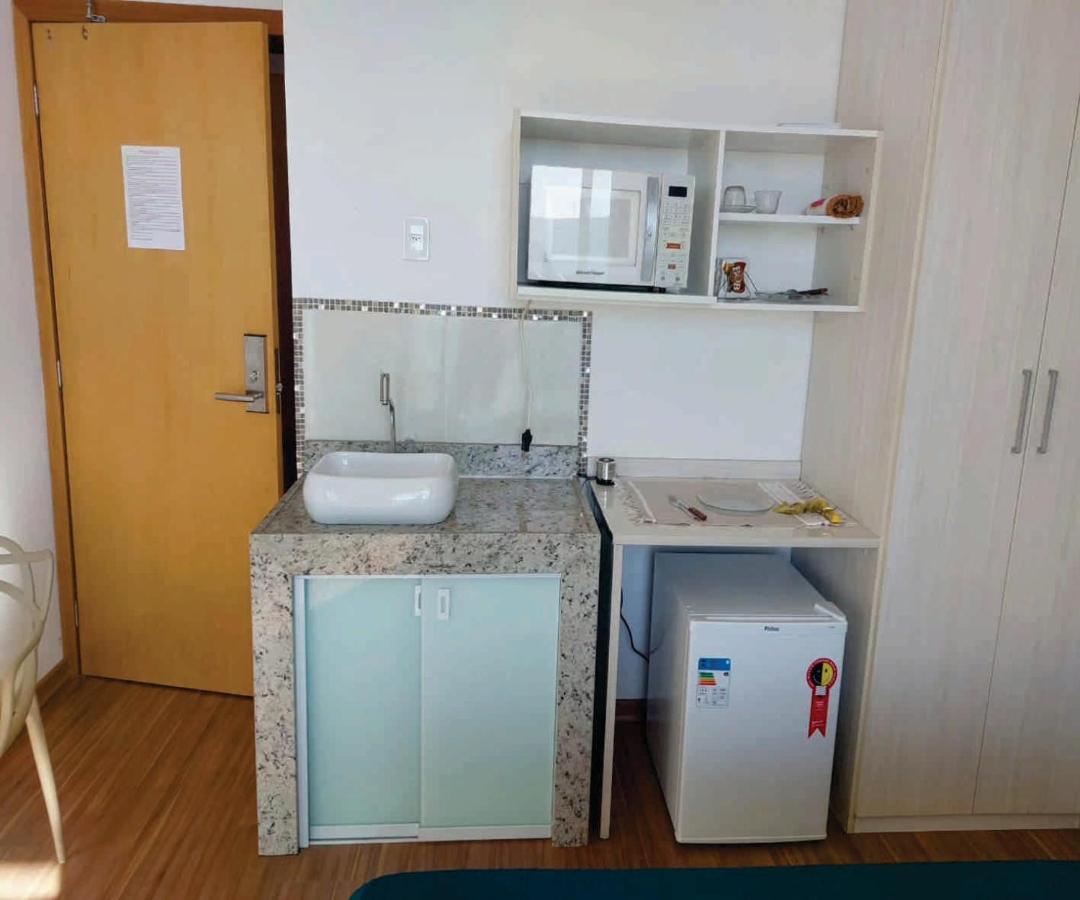 Apto 201 Com Varanda, Self Check-In, Ar, Tv E 14Km Aeroporto Lagoa Santa  Kültér fotó