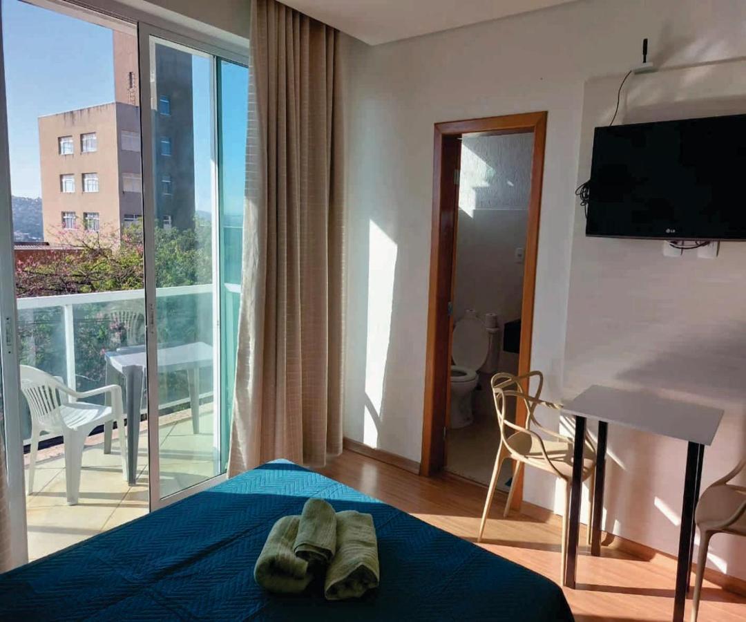 Apto 201 Com Varanda, Self Check-In, Ar, Tv E 14Km Aeroporto Lagoa Santa  Kültér fotó